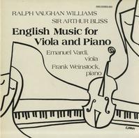 Vardi & His Orchestra - English Music for Viola & Piano