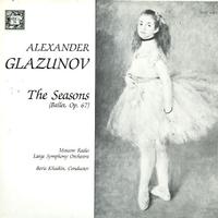 Khaikin, Moscow Radio Symphony Orchestra - Glazunov: The Seasons -  Preowned Vinyl Record