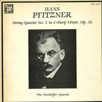 The Sinnhoffer Quartet - Pfitzner: String Quartet No. 2 -  Preowned Vinyl Record