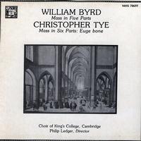 Ledger, King's College Choir,Cambridge - Byrd: Mass in 5 Parts etc. -  Preowned Vinyl Record