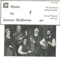 Weigand, The Extempore String Ensemble - Music by Antony Holborne -  Preowned Vinyl Record