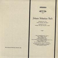 Werner, Heinrich Schutz Chorale, Pfrorzheim Chamber Orchestra - Bach: Cantata Nos. 119, 28