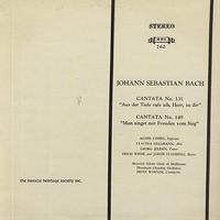 Werner, Heinrich Schutz Chorale, Pfrorzheim Chamber Orchestra - Bach: Cantata Nos. 131, 149