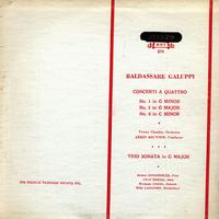 Brunner, Vienna Chamber Orchestra - Galuppi: Concerti A Quattro etc.