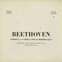 Hoffmann, Caridis, Philharmonia Hungarica - Beethoven: Piano Concerto No. 3 -  Preowned Vinyl Record
