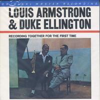 Louis Armstrong & Duke Ellington - Recording Together For the First Time -  Preowned Vinyl Record