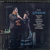 Pavarotti, von Karajan, Berlin Philharmonic Orchestra - Puccini: La Boheme -  Preowned Vinyl Record