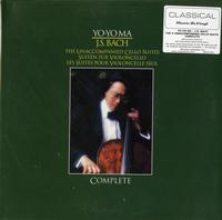 Yo Yo Ma - Bach: The Unaccompanied Cello Suites -  Preowned Vinyl Record