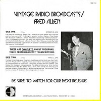 Fred Allen - Vintage Radio Broadcasts