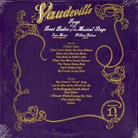 Joan Morris - Vaudeville - Songs Of The Great Ladies Of The Musical Stage -  Sealed Out-of-Print Vinyl Record