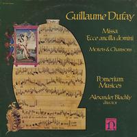 Blachly, Pomerium Musices - Dufay: Missa ''Ecce Ancilla Domini'' etc. -  Preowned Vinyl Record