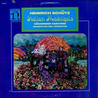 Rilling, Gachinger Kantorei - Schutz: Italian Madrigals -  Preowned Vinyl Record