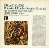 DeGaetani, Weisberg, The Contemporary Chamber Ensemble - Varese: Offrandes etc.