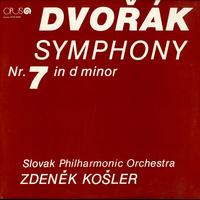 Kosler, Slovak Phil. Orch. - Dvorak: Symphony Nr. 7 in Dm -  Preowned Vinyl Record