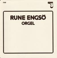 Rune Engso - Orgel -  Preowned Vinyl Record