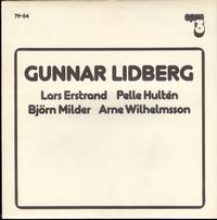 Gunnar Lidberg, Lars Erstrand, Pelle Hultén, Björn Milder, Arne Wilhelmsson - Gunnar Lidberg -  Preowned Vinyl Record