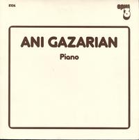 Ani Gazarian - Piano -  Preowned Vinyl Record