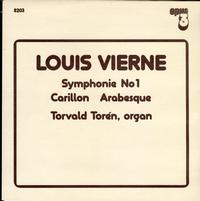 Louis Vierne, Torvald Toren - Symphonie No1, Carillon, Arabesque -  Preowned Vinyl Record