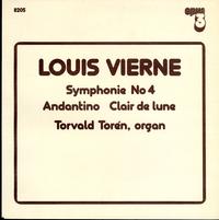 Louis Vierne, Torvald Toren - Symphonie No. 4 - Andantino - Clair De Lune -  Preowned Vinyl Record