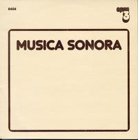 Musica Sonora - Musica Sonora -  Preowned Vinyl Record