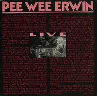 Pee Wee Erwin - Pee Wee Erwin Live