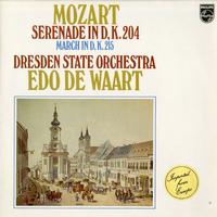 de Waart, Dresden State Orchestra - Mozart Serenade in D, K.204 -  Preowned Vinyl Record