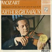 Grumiaux, Davis, London Symphony Orchestra-Mozart: Violin Concertos