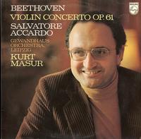 Accardo, Masur, Gewandhaus Orchestra, Leipzig-Beethoven: Violin Concerto in D