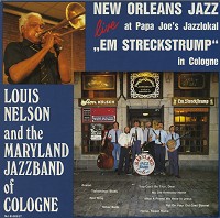 Louis Nelson and The Mayland Jazzband of Cologne - Live At Papa Joe's Jazzlokal -  Preowned Vinyl Record
