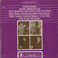 Bunny Berigan and Bud Freeman, Jess Stacy, Joe Sullivan - Swing Classics -  Preowned Vinyl Record