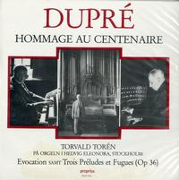 Torvald Toren - Dupre - Hommage au Centenaire