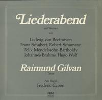 Raymond Gilvan and Frederick Capon - Liederbend -  Preowned Vinyl Record