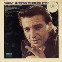 Waylon Jennings - Heartaches By The Number And Other Country Favorites -  Preowned Vinyl Record