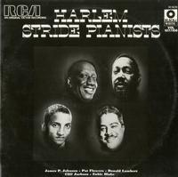 Various Artists - Harlem Stride Pianists -  Preowned Vinyl Record