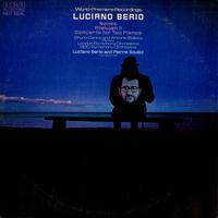 Berio, The London Sinfonietta - World-Premiere Recordings: Luciano Berio