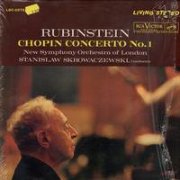 Rubinstein, Skrowaczewski, New Symphony Orchestra of London - Chopin Concerto No. 1 -  Preowned Vinyl Record