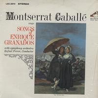Montserrat Caballe - Songs of Enrique Granados -  Preowned Vinyl Record
