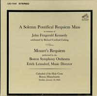 Leinsdorf, Boston Symphony Orchestra - A Solemn Pontifical Requiem Mass in memory of John Fitzgerald Kennedy