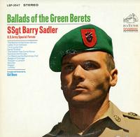 Barry Sadler - Ballads of the Green Berets -  Preowned Vinyl Record