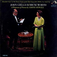John Gielgud and Irene Worth - A Program of Poems By Edith Sitwell