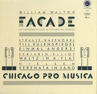 Chicago Pro Musica - Walton: Facade Suite -  Preowned Vinyl Record