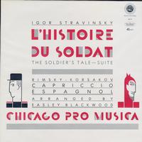 Chicago Pro Musica - Stravinsky: L'Histoire du Soldate Suite -  Preowned Vinyl Record