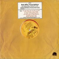 Bob Wills and His Texas Playboys - Transcriptions -  Preowned Vinyl Record