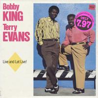 Bobby King And Terry Evans - Live And Let Live! -  Preowned Vinyl Record