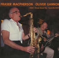Fraser MacPherson and Oliver Gannon - I Didn't Know About You -  Preowned Vinyl Record