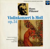 Lautenbacher, Wich, Philharmonia Hungarica - Pfitzner: Violinkonzert h-Moll Op. 34 -  Preowned Vinyl Record