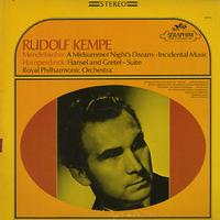 Kempe, Royal Philharmonic Orchestra - Mendelssohn: A Midsummer Night's Dream - Incidental Music etc. -  Preowned Vinyl Record