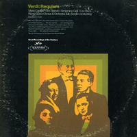 Caniglia, Serafin, Rome Opera Chorus & Orchestra - Verdi: Requiem -  Preowned Vinyl Record