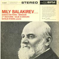 Natalie Ryshna - Balakirev: Sonata for Piano etc. -  Preowned Vinyl Record
