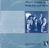 Chicago Symphony Winds - Mozart: Serenade No.11/ Grieg: Four Lyric Pieces